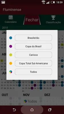 Fluminense android App screenshot 1