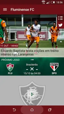 Fluminense android App screenshot 6